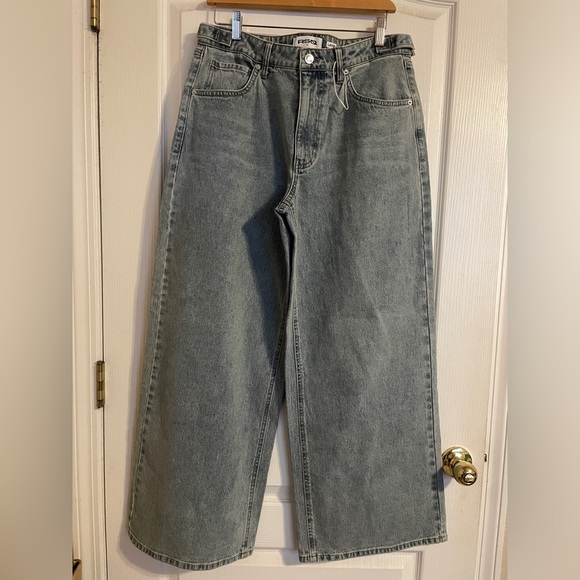 RSQ Denim - NWOT RSQ Women's Wide-Leg Jeans Medium Wash 29 Adjustable Waist Streetwear